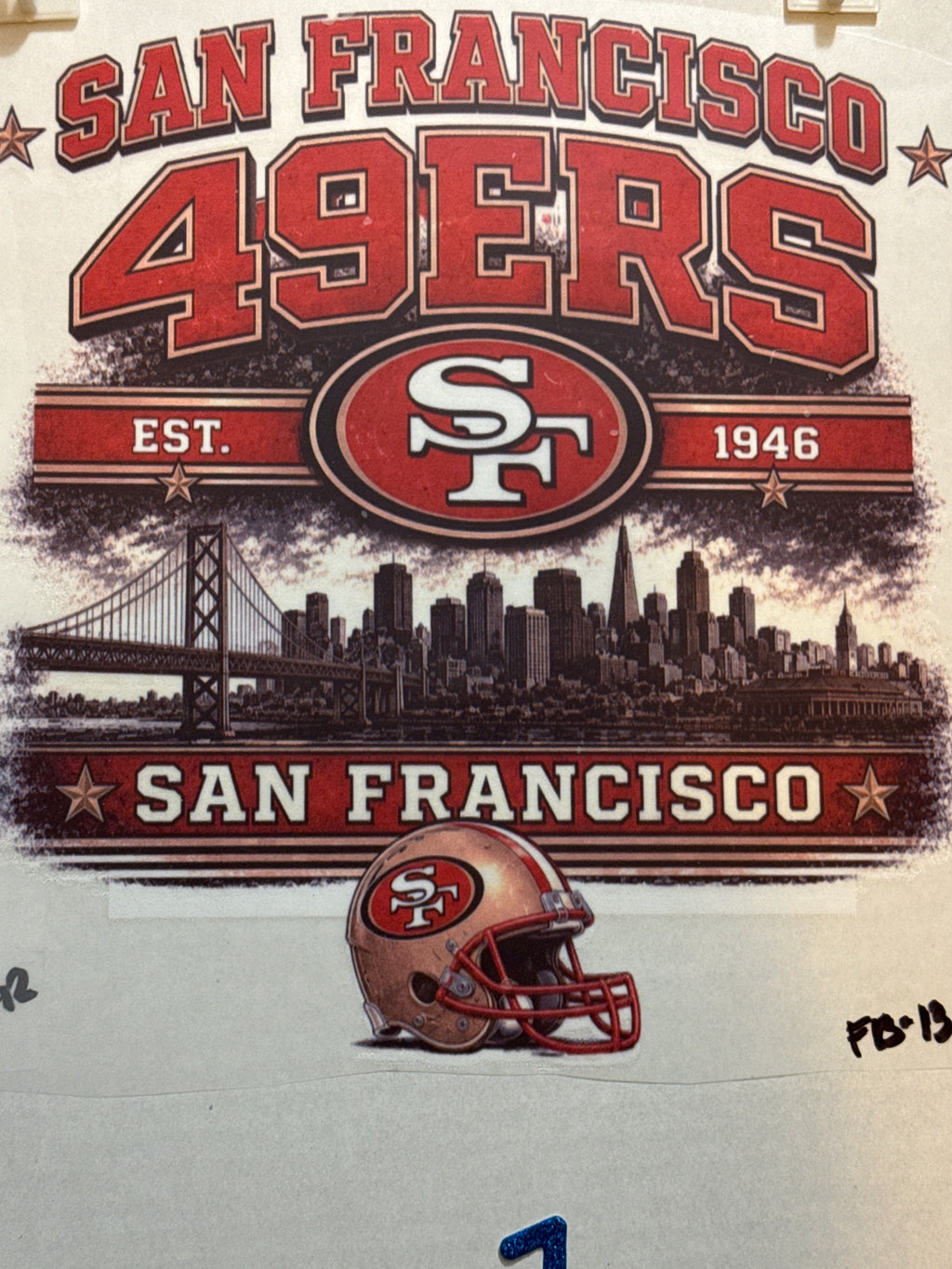 DTF PRINTS - FOOTBALL