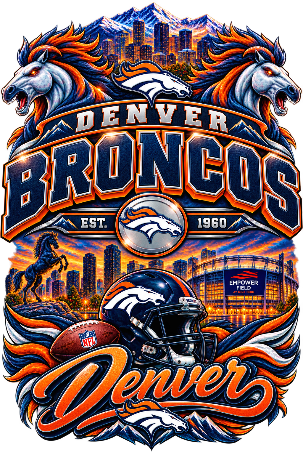 DTF PRINTS - FOOTBALL